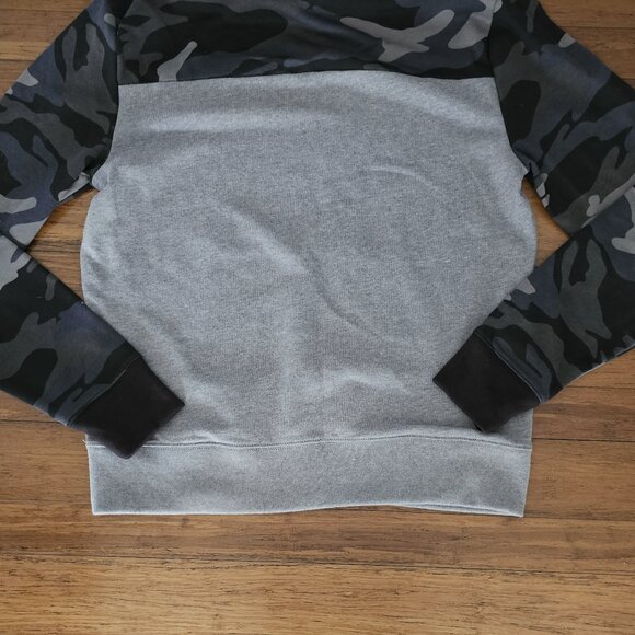 AEROPOSTALE camouflage HOODED SWEATSHIRT gray - Picture 7 of 7